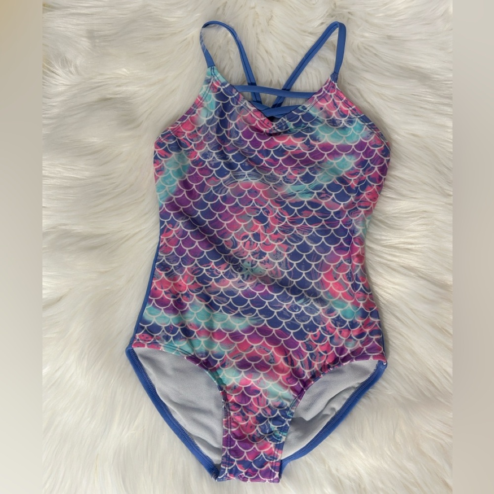More Than Magic Blue and Purple One Piece Swimsuit